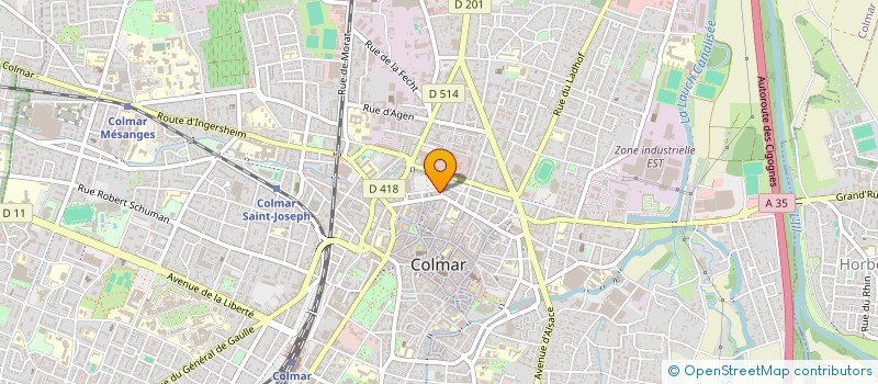 localisation de l'entreprise MONSIEUR MIROSLAV TIHIC  COLMAR