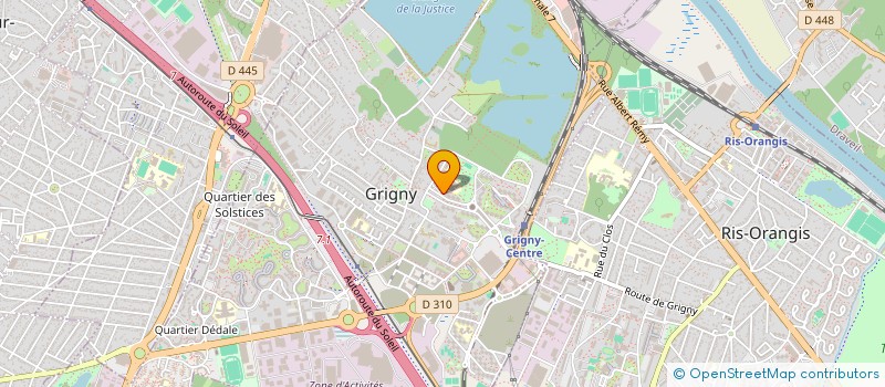 localisation de l'entreprise MONSIEUR MIROSLAV VELIMIROVIC  GRIGNY