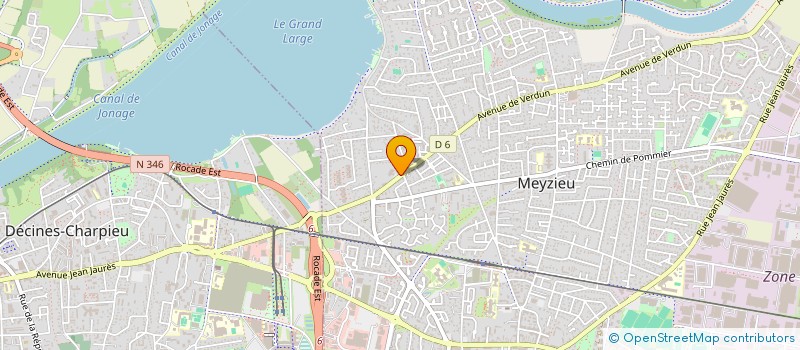 localisation de l'entreprise MONSIEUR MIROSLAV VULIC à MEYZIEU