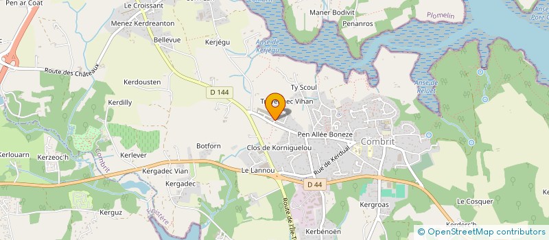 localisation de l'entreprise MONSIEUR MIROSLAW KOSTRZEWSKI  COMBRIT