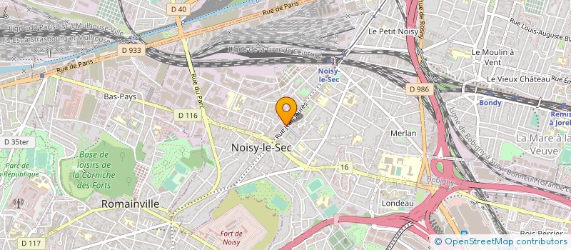 localisation de l'entreprise MONSIEUR MIROSLAW TOPCZYNSKI à NOISY-LE-SEC