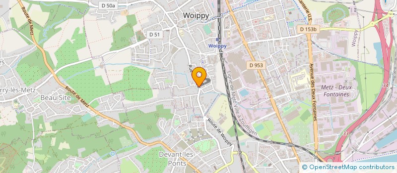 localisation de l'entreprise MONSIEUR MIRSAD RIZVANOVIC  SAULNY