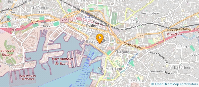 localisation de l'entreprise MONSIEUR MIRWAIS AHMADZAI  TOULON