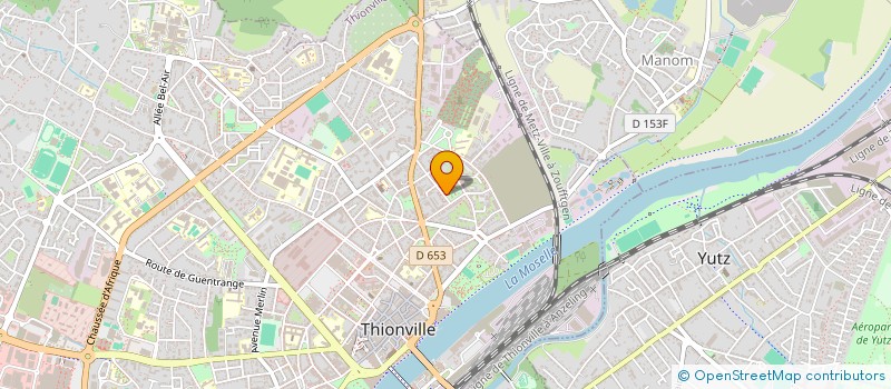 localisation de l'entreprise MONSIEUR MIRWAIS AHMADZAI  THIONVILLE