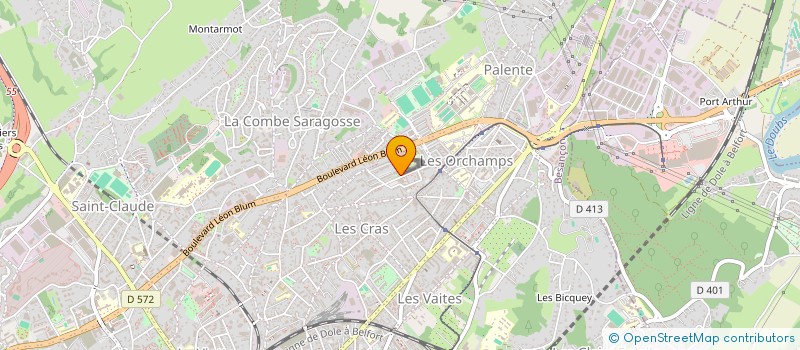 localisation de l'entreprise MONSIEUR MIRWAIS HAMID à BESANCON
