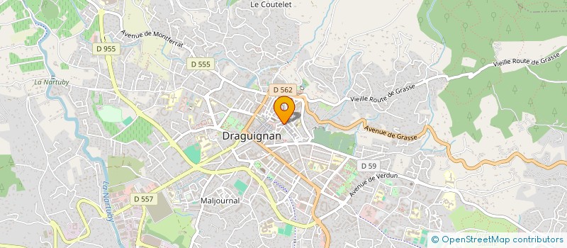 localisation de l'entreprise MONSIEUR MIRWAIS HASHMI  DRAGUIGNAN