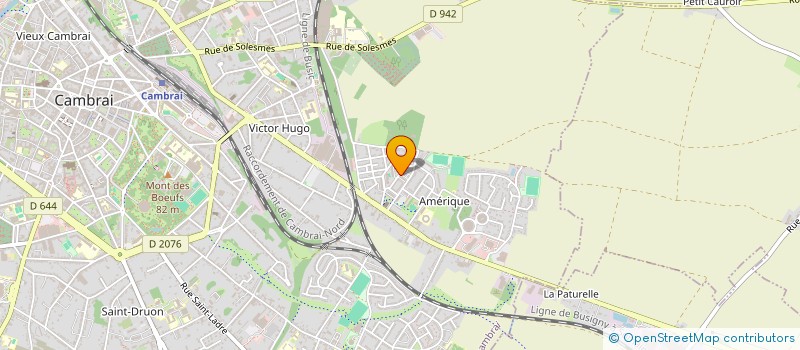 localisation de l'entreprise MONSIEUR MIRWAIS RAHIMI  CAMBRAI