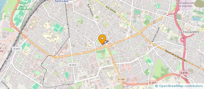 localisation de l'entreprise MONSIEUR MIRWAIS RAHMANI à ANGERS