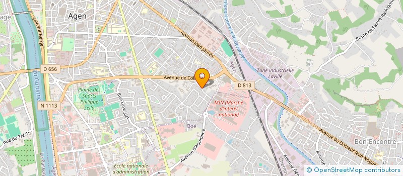 localisation de l'entreprise MONSIEUR MIRWAYS AMIRA  AGEN