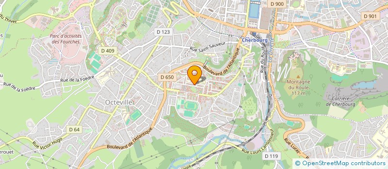 localisation de l'entreprise MONSIEUR MIRZA HUSSAIN ROHANI  CHERBOURG-EN-COTENTIN