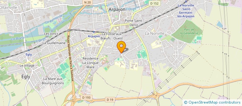 localisation de l'entreprise MONSIEUR MIRZA MAHMAD KAKAR  ARPAJON