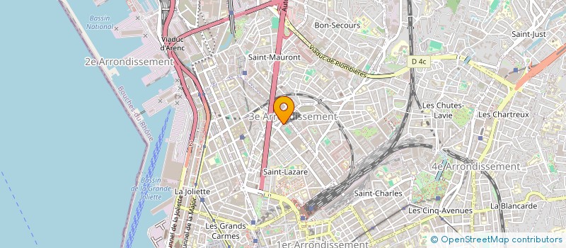 localisation de l'entreprise MONSIEUR MISAK NAZARYAN à MARSEILLE