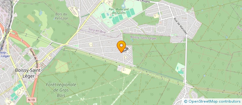 localisation de l'entreprise MONSIEUR MISAL LUDIN  BOISSY-SAINT-LEGER