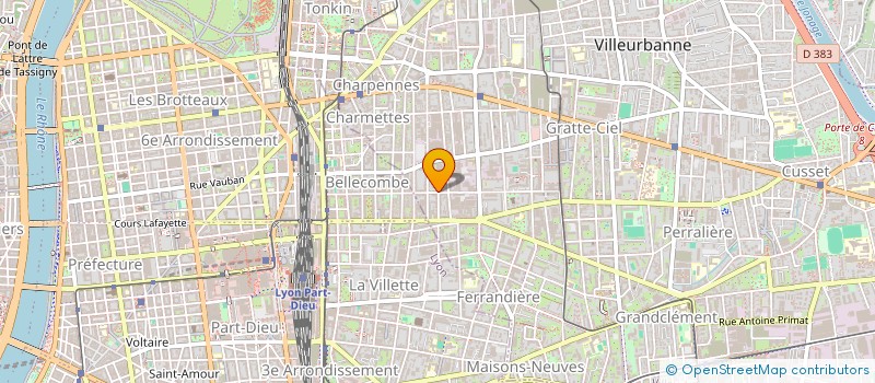 localisation de l'entreprise MONSIEUR MISANDRAINIBE RANDRIANESY  VILLEURBANNE