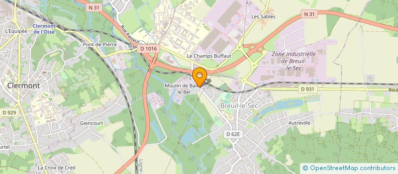 localisation de l'entreprise MONSIEUR MISBAH ZEGAOUI  BREUIL-LE-SEC