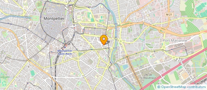 localisation de l'entreprise MONSIEUR MISBAOU DIALLO à MONTPELLIER