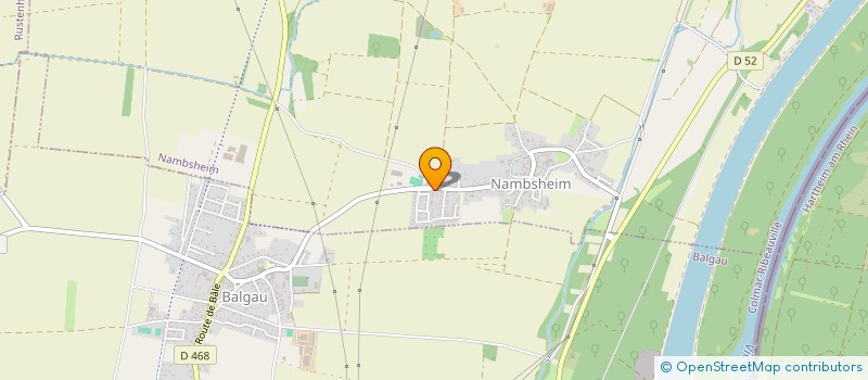 localisation de l'entreprise MONSIEUR MISHEIL N-GUESSAN  NAMBSHEIM