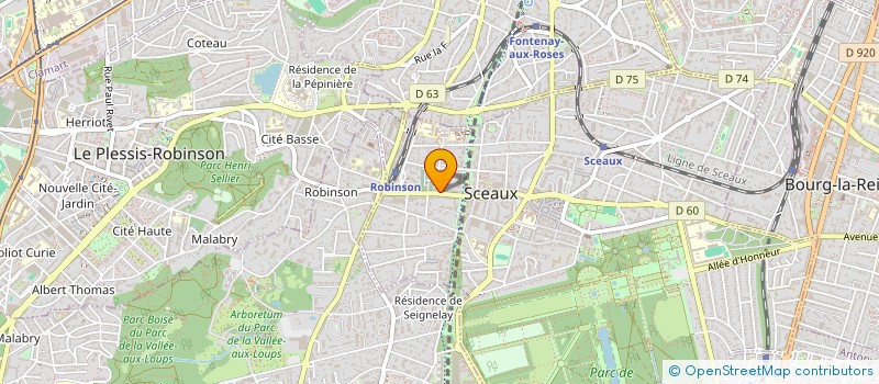 localisation de l'entreprise MONSIEUR MISKAL SBAIHI à SCEAUX