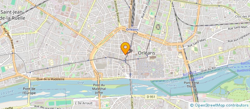 localisation de l'entreprise MONSIEUR MISSAC BOUVIOLLE à ORLEANS