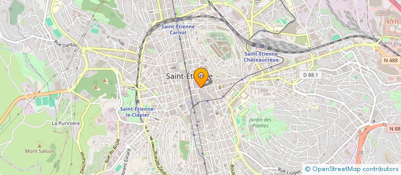 localisation de l'entreprise MONSIEUR MISSAK AKELLIAN à SAINT-ETIENNE
