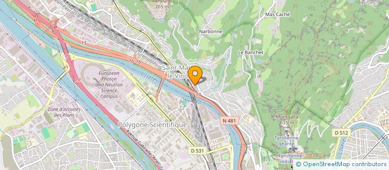 localisation de l'entreprise MONSIEUR MISSOUM BOUCHIBA  SAINT-MARTIN-LE-VINOUX