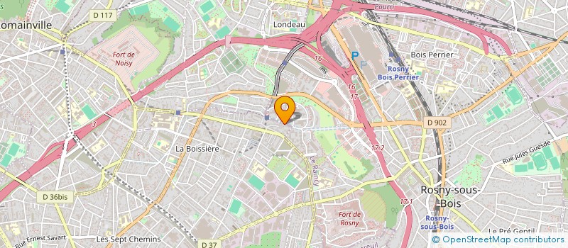 localisation de l'entreprise MONSIEUR MITA JOVANOVIC  MONTREUIL