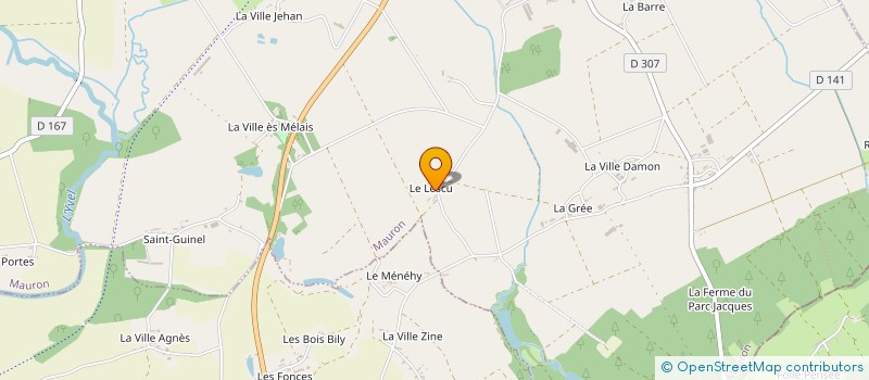 localisation de l'entreprise MONSIEUR MITCHEL TJON-SOE-JOE  MAURON