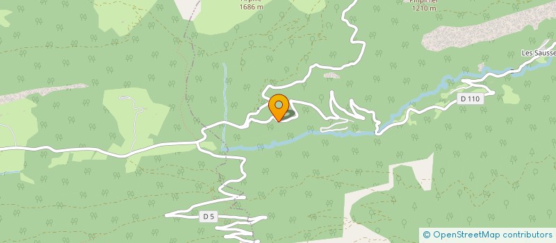 localisation de l'entreprise MONSIEUR MITCHELL CRABB  LE MAS