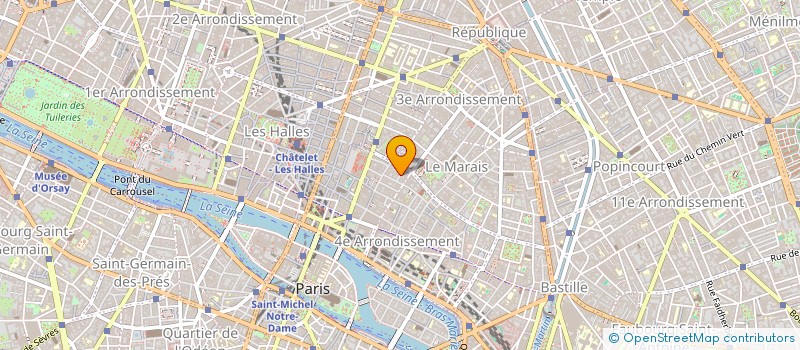 localisation de l'entreprise MONSIEUR MITCHELL MITCHELL THOMAS GRAY  PARIS