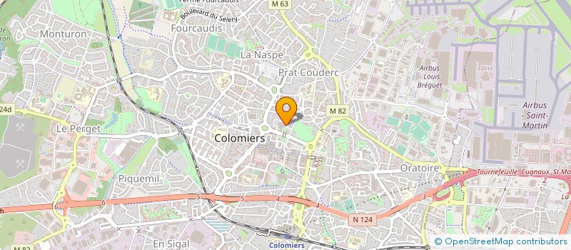 localisation de l'entreprise MONSIEUR MITH HOUATCHANTHARA à COLOMIERS