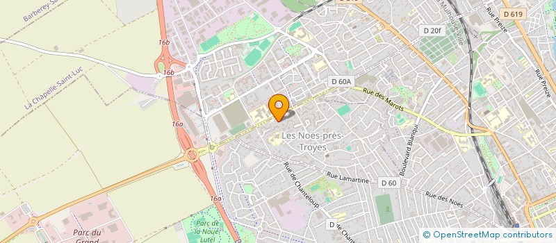 localisation de l'entreprise MONSIEUR MITHAT ESKIN  LES NOES-PRES-TROYES