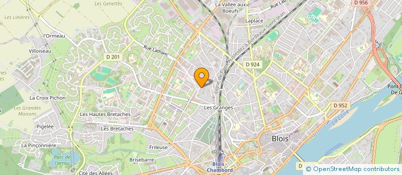 localisation de l'entreprise MONSIEUR MITHAT KURT  BLOIS