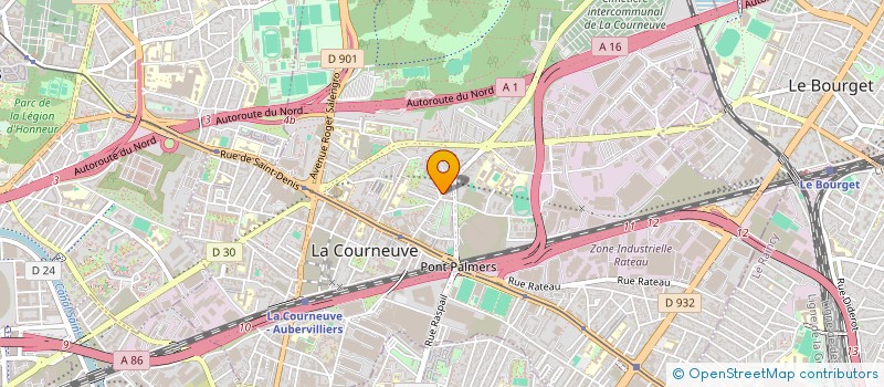 localisation de l'entreprise MONSIEUR MITHU NANDI à LA COURNEUVE