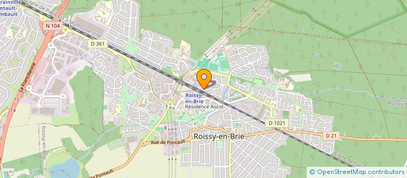 localisation de l'entreprise MONSIEUR MITHURSAN RASARATNAM  ROISSY-EN-BRIE