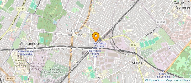 localisation de l'entreprise MONSIEUR MITHUSAN GNANAVEL à PIERREFITTE-SUR-SEINE