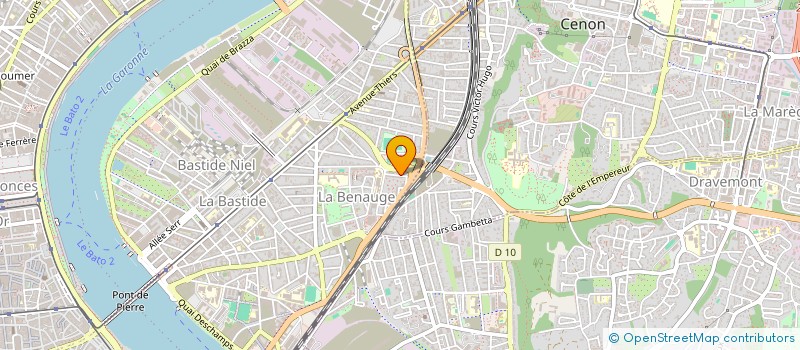 localisation de l'entreprise MONSIEUR MITKO GEORGIEV MINEV  BORDEAUX