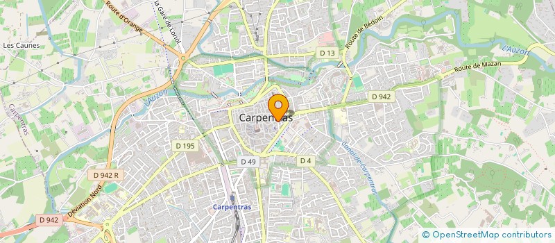 localisation de l'entreprise MONSIEUR MITKO MADZHAROV à CARPENTRAS