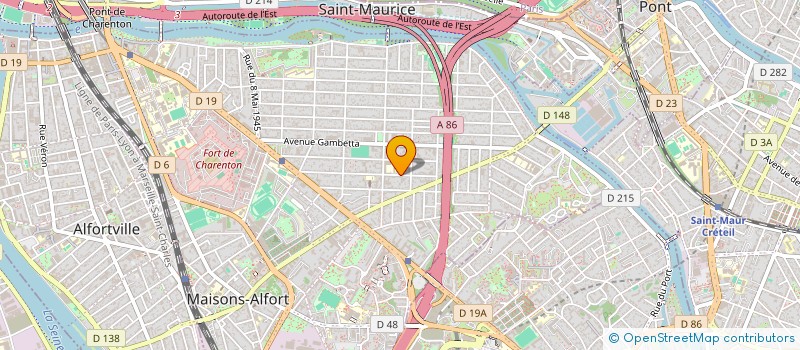 localisation de l'entreprise MONSIEUR MITKO YANEV à MAISONS-ALFORT