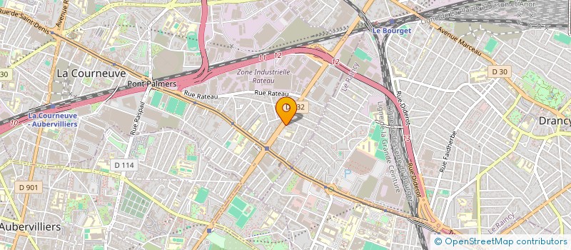 localisation de l'entreprise MONSIEUR MITON DATTA à LA COURNEUVE