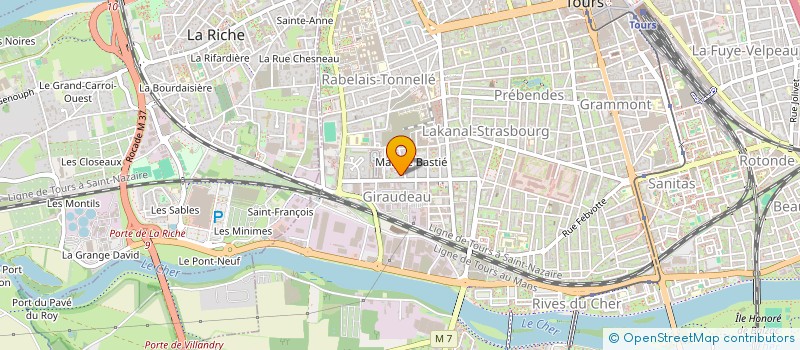 localisation de l'entreprise MONSIEUR MITRAD ALALI  TOURS