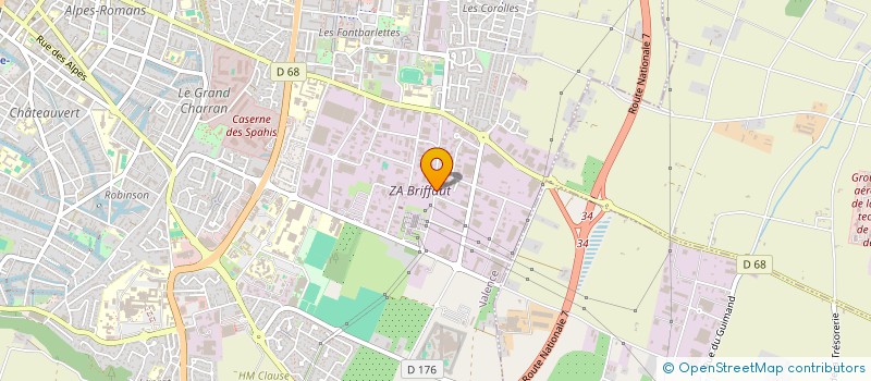 localisation de l'entreprise MONSIEUR MITRI MOUKAOUCHAR à VALENCE