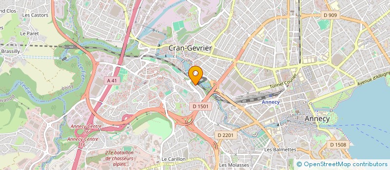 localisation de l'entreprise MONSIEUR MITSURU FURUTA à ANNECY