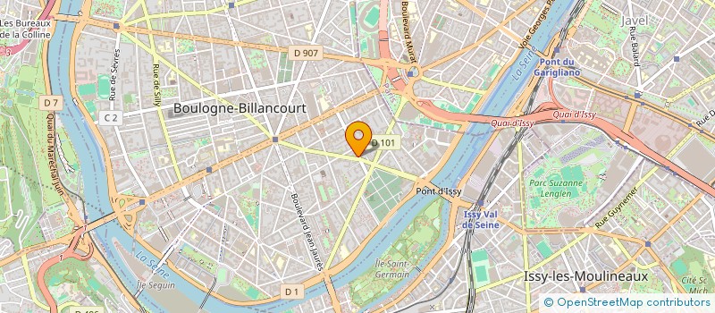 localisation de l'entreprise MONSIEUR MITTIA LANZMANN à BOULOGNE-BILLANCOURT