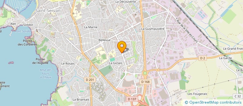 localisation de l'entreprise MONSIEUR MITYA ROYANT--GALKA  SAINT-MALO