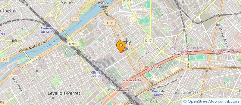localisation de l'entreprise MONSIEUR MIZANUA KHANDOKER à CLICHY