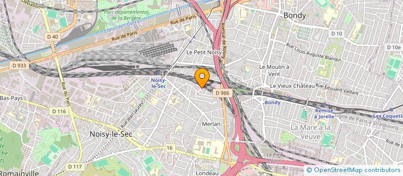 localisation de l'entreprise MONSIEUR MIZANUR RAHMAN à NOISY-LE-SEC