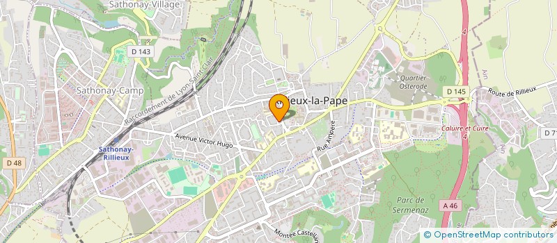 localisation de l'entreprise MONSIEUR MKRTICH GRIGOREAN à RILLIEUX-LA-PAPE