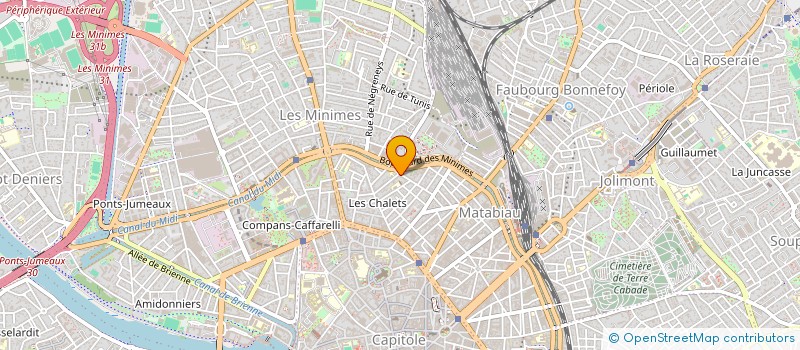 localisation de l'entreprise MONSIEUR MLADEN MARTINOV  TOULOUSE