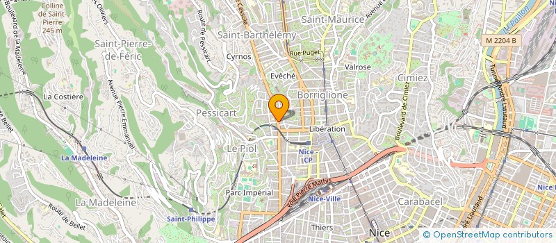 localisation de l'entreprise MONSIEUR MLADEN POPOVIC à NICE