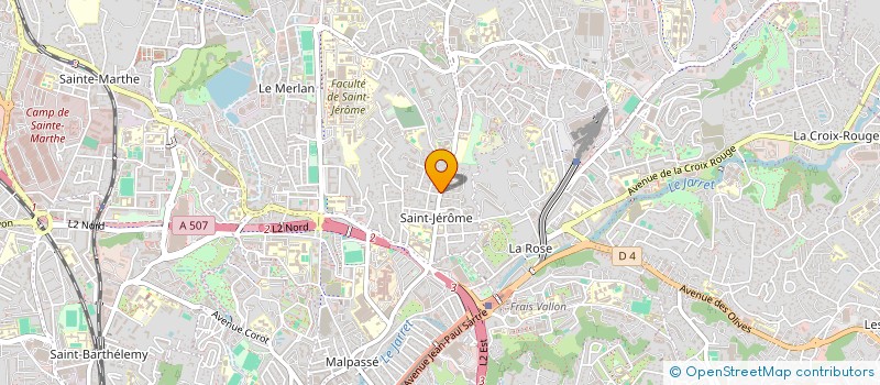 localisation de l'entreprise MONSIEUR MMADI ASSADI-LAH  MARSEILLE